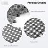 12-Pack 12X12 Non-Slip Interlocking Shower Mat Tiles, Decking Tiles For Home Use view 4