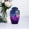 Purple Butterfly Urn for Human Ashes Adult for Burial, Urns for Human Ashes Adult Female, Small Keepsake Cremation Urns for Human Ash, Urn for Human Ash,(Size - 10 Inch & 3 Inch Set of 3) view 4