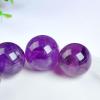 LoKori Purple Crystal Balls Amethyst Decorative Ball for Home Decoration Healing Sphere with Stand Fengshui Balls Divination Ornaments for Women Gift,22~25mm view 3