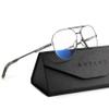 ANYLUV Aviator Blue Light Glasses Men Women, Lightweight Classic Pilot Computer Gaming Glasses Eye Protection Anti Eyestrain