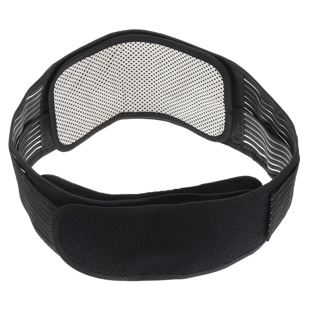 minkissy Self-heating Lumbar Support Belt for Heated Waist Band for Men and Women Breathable and Comfortable Back Brace Removable Heating Wrap