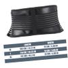 minkissy Self-heating Lumbar Support Belt for Heated Waist Band for Men and Women Breathable and Comfortable Back Brace Removable Heating Wrap view 2
