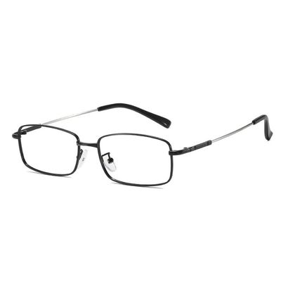 OLOAMAILE Reading Glasses High Magnification Power Titanium Ultra Clear Men & Women +7.0 +8.0 Blue Light Blocking Reader (Black, 7.5, x)