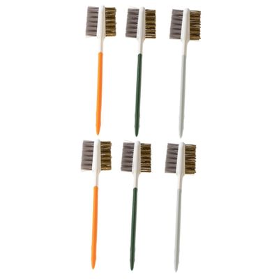 ABOOFAN 6pcs Hard Brush for Cleaning Stovetop Brush Material Kitchen Cleaning Tools