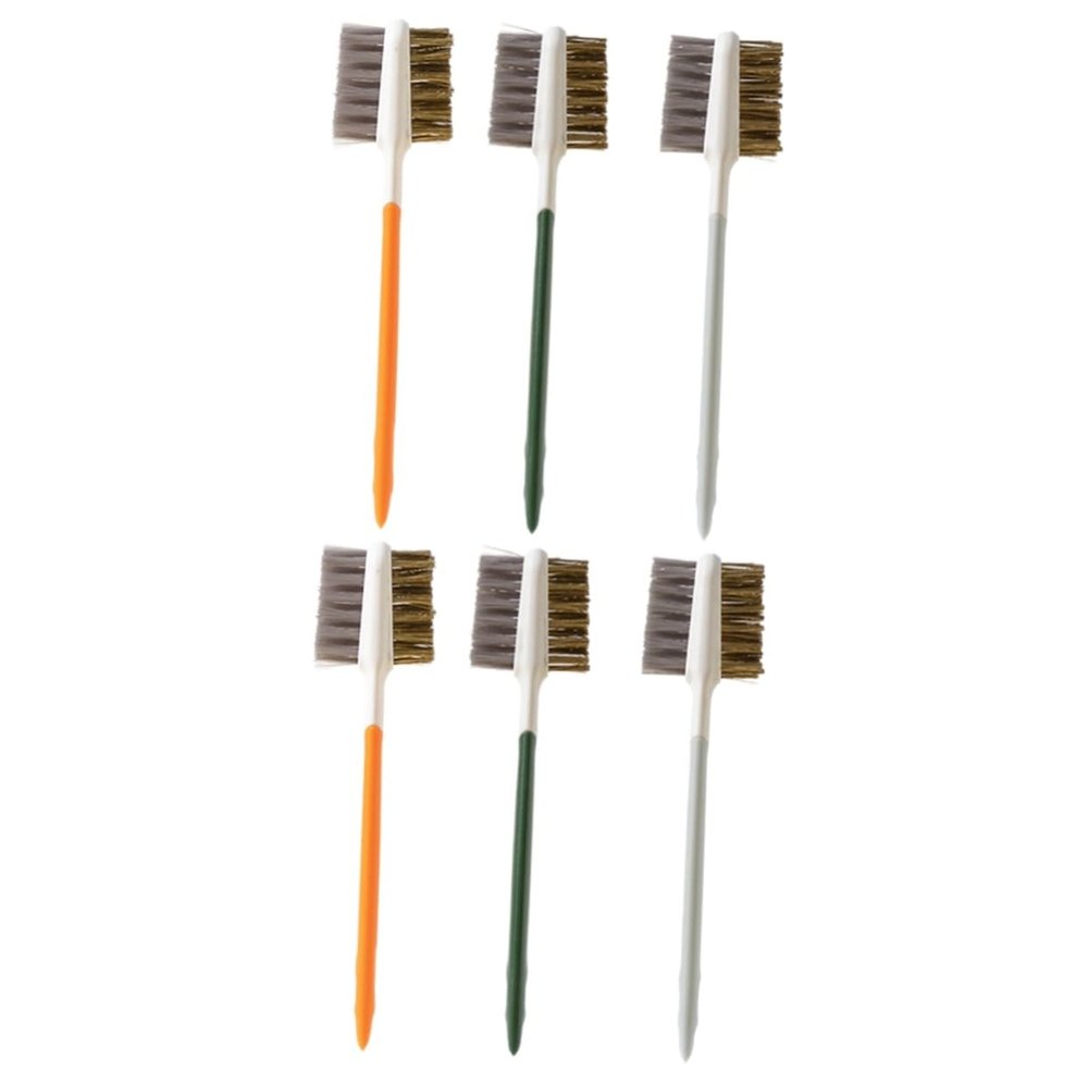 ABOOFAN 6pcs Hard Brush for Cleaning Stovetop Brush Material Kitchen Cleaning Tools