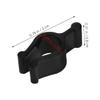 PRETYZOOM 50pcs Reusable Pump Clips for Shampoo and Cleansing Oil Bottles Secure Travel Lock for Lotion Dispenser Easy Installation Black Plastic Accessory view 2