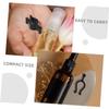 PRETYZOOM 50pcs Reusable Pump Clips for Shampoo and Cleansing Oil Bottles Secure Travel Lock for Lotion Dispenser Easy Installation Black Plastic Accessory view 3