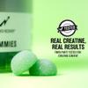 Jacked Factory Sugar Free Creatine Gummies - 5g Daily Dose (1.25g per Gummy) - Creatine Gummy Sugar Free for Men and Women, Vegan-Friendly, Third-Party Tested - 120 Gummies, Green Apple view 4