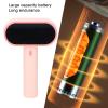 SPYMINNPOO Electric Fabric Shaver, Lint Remover Dual Heads 12 Blades Rechargeable with 4 Speeds Large Fuzz Remover for Clothes Couch Furniture (Pink) view 2