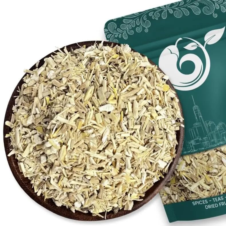 NY Spice Shop Eleuthero Root Cut & Sifted - 8 Ounce Dried Eleutherococcus Senticosus - Natural Botanical Root - Wild Harvested Eleuthero Herbal Tea Ingredient