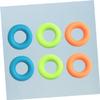 6 Pack Silicone Hand Grip Rings, 30-50LB Resistance for Strength Training view 4