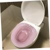 Didiseaon Sitz Bath for Toilet Seat Sitz Bath Basin Postpartum Care Basin Plastic Care Toilet view 2