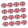 ERINGOGO 16Pcs Flag Paper Plates Party Tableware for Celebrations and Gatherings for Party Decorations and Events view 1