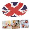 ERINGOGO 16Pcs Flag Paper Plates Party Tableware for Celebrations and Gatherings for Party Decorations and Events view 2