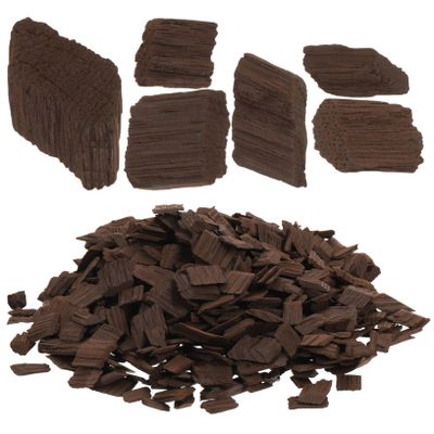 HEALEEP Heavy Toasted French Oak Chips for Wine Brewing Supplies Red Wine Aroma Enhancer
