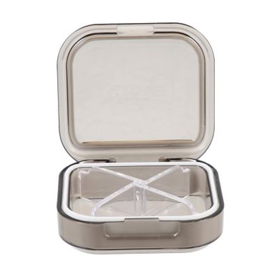 IWOWHERO Small Pill Organizer Case Portable Medicine Container for Travel Daily Vitamin Dispenser Braces Holder