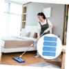 HOLIDYOYO 4pcs Mop Pads Washable Microfiber Mopping Head Pads for Dust Grime Removal view 3