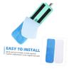 HOLIDYOYO 4pcs Mop Pads Washable Microfiber Mopping Head Pads for Dust Grime Removal view 4