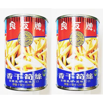 Sauted Dried Tofu & Bambooshoot Strips, 100% Vegetarian,285g, Pack of 2
