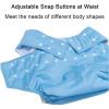Adult Cloth Diapers Reusable Adjustable,Adult Diapers Women Mens Cloth Diapers Cotton Waterproof Washable Shorts Leakproof Incontinence Diaper Cover(Pink,Large) view 4