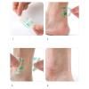 100 Pcs Anti Wear Foot Care Pad Sticker,Kids Ear Covers for Shower, Heel Protectors Stickers,Ultra-Thin Transparent Self- Pads Skin from Rubbing Shoes Heels Rubbed view 4