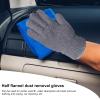 2 Pair Microfiber GloveMicrofiber Gloves for Plant DustingDusting Gloves for House Cleaning (Gray) view 3