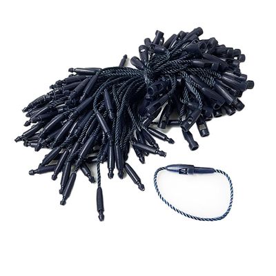 1000 PCS 3.15Inch Hang Tag String Snap Lock Pin Loop Tie Fasteners,Small Polyester Hanging String Fastener Hook Ties Easy and Fast to Attach