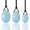 VIYOLI Opal Yoni Egg and Wand 100% Natural Stone Drilled Massage Eggs for Women Kegel Exercise Massage Balls-Undrilled Egg view 2