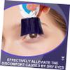 GLEAVI Eyedrop Guide Applicator for Adults Boys and Girls Portable Reusable Dispenser for Dry Relief Convenient Tool for Safe Accurate Administration view 4
