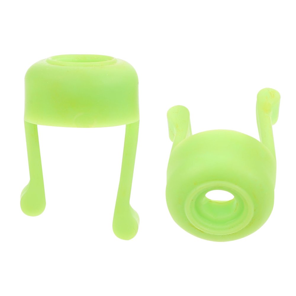 2Pcs Spiral Silicone Eye Drop Guides for Home Use Green