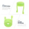 2Pcs Spiral Silicone Eye Drop Guides for Home Use Green view 4