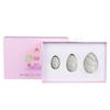 VIYOLI Gouache Stone Massage Ball Yoni Egg Set Natural Rose Quartz Kegel Exercise Jade Egg Muscle Tighten Jade Massager-White Turquoise view 1