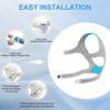 3 Packs CPAP Headgear Compatible with Airfit &Airtouch N20, Headgear with Magnetic Clips for Airfit N20, Including 3PCS Headgears&6PCS Clips,Great Value CPAP Supplies by Medihealer. view 4
