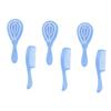 SUPVOX 3sets Complete Hair Care Set Boys and Girls Hair Brush Comb for Bathing Gentle Bristles Portable Massage Brush Head Massage for Newborns view 1