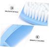 SUPVOX 3sets Complete Hair Care Set Boys and Girls Hair Brush Comb for Bathing Gentle Bristles Portable Massage Brush Head Massage for Newborns view 3