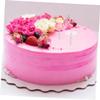 SUPVOX 100pcs Cake Decorating Base Oh Holder Toppers Nail Baking Pip Mini Tip Fondant Making Decorations Birthday Cake Decor Base Cakes Faux Cake Lifters Transparent Plastic view 4