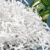 5OZ Crinkle Paper Filler - Easter Grass Basket Filler White Crinkle Cut Paper Shred Filler for Gift Baskets for Christmas Wedding Birthday Bridesmaid Gifts, Packing Cushion Stuffing for Craft view 4