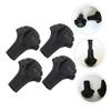 CORHAD 4Pcs Trekking Pole Foot Protectors Skid Covers for Enhanced Stability for Backcountry Activities Snowshoeing and Mountaineering view 4