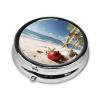Christmas Beach Mini Portable Medicine Box 3 Packing Travel Portable Medicine Box view 3
