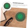 Kisangel Embroidered Buddha Sound Bowl Mat Medium Round Buddhist Cushion for Singing Bowls Lightweight Design for Meditation view 4