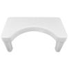 CALLARON Non-Slip Toilet Stool for Adults Portable Bathroom Step Stool for Easy Pooping Adjustable Height Footstool for Boys and Girls and Pregnant Women Suitable for Home and Office Use view 1