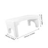 CALLARON Non-Slip Toilet Stool for Adults Portable Bathroom Step Stool for Easy Pooping Adjustable Height Footstool for Boys and Girls and Pregnant Women Suitable for Home and Office Use view 2