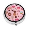 Cupcakes Donuts Muffins Sugar Mini Portable Medicine Box 3 Packing Travel Portable Medicine Box view 2