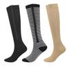 Aofur Zipper Compression Socks for Women & Men Circulation Calf Knee High 15-20mmHg Open Toe Compression Stocking suit for Circulation Support (Full Mix Color(3 Pairs), XXL) view 1