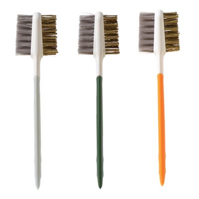 FRCOLOR 3pcs Kitchen Cleaning Tool Steel Brush for Range Hood Stove Dishwasher Tub Scrubber Pipe Cleaners