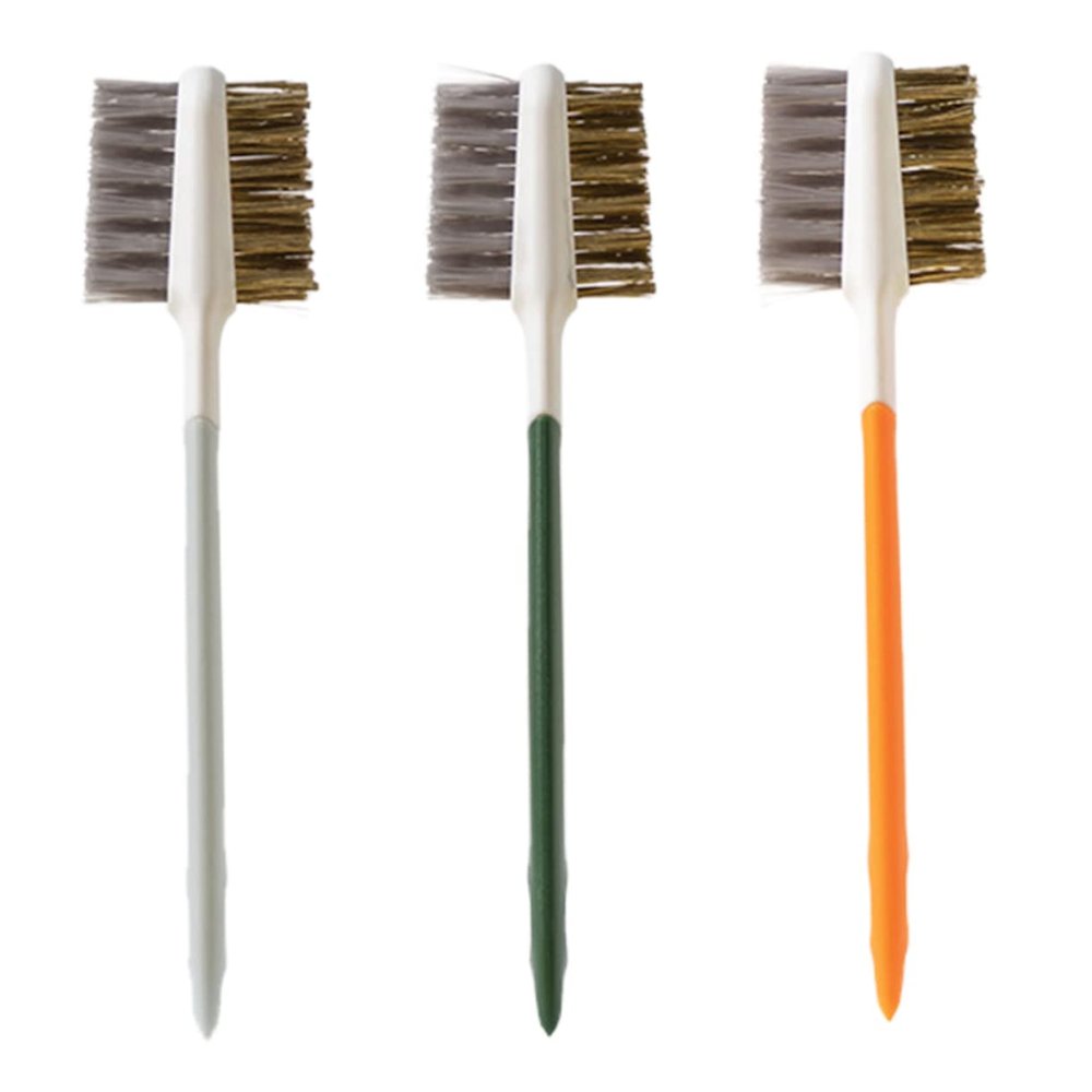 FRCOLOR 3pcs Kitchen Cleaning Tool Steel Brush for Range Hood Stove Dishwasher Tub Scrubber Pipe Cleaners