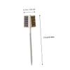 FRCOLOR 3pcs Kitchen Cleaning Tool Steel Brush for Range Hood Stove Dishwasher Tub Scrubber Pipe Cleaners view 2