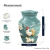 KARYLIZ Chicken Urns Keep Sakes - Urns For Human Ashes Adult Female - Mini Urn For Human Ashes Set - Cremation Urn For Human Ashes - Funeral Keepsake for Women & Men (Combo 10 Inch & 3 Inch, Set of 5) view 3