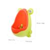 Beatifufu Boy Girl Frog Shape Potty Training Urinal Wall-Mounted Design for Easy Use Space-Saving for Boys Detachable for Simple Cleaning for Home Potty Training view 2