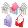 ORFOFE Present Box 5pcs Folding Paper Boxes Envelope for Bouquet Packing Decor view 1